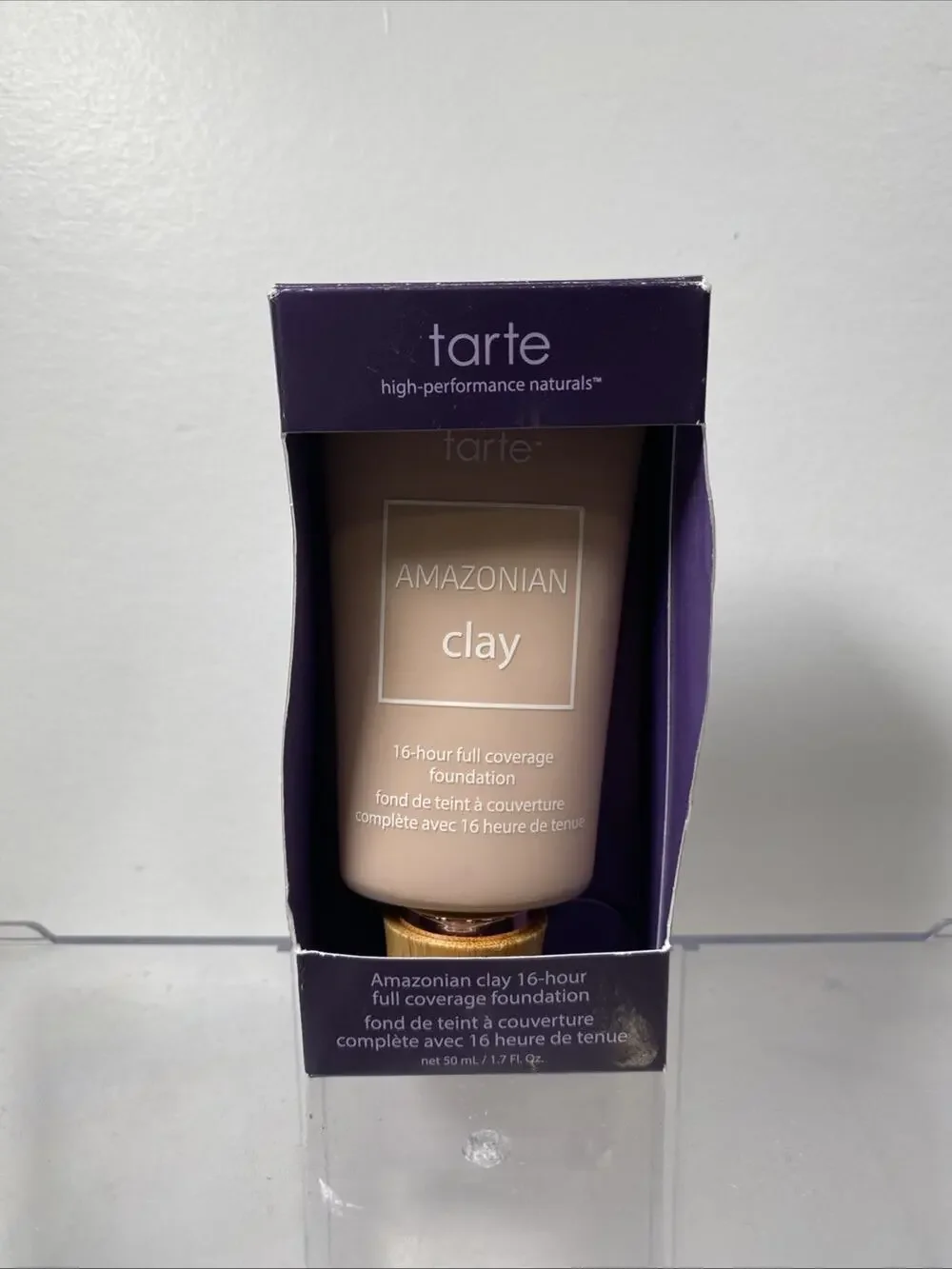 Tarte Amazonian Clay 16-Hour Full Coverage Foundation 1.7 fl oz 25H Light Honey